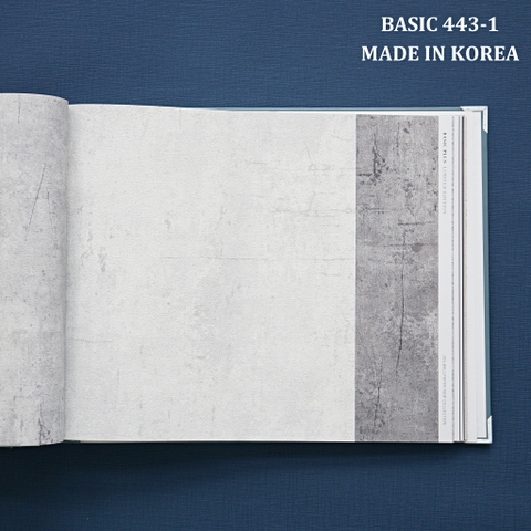 Giấy dán tường một màu Hàn Quốc Basic+ 443-1