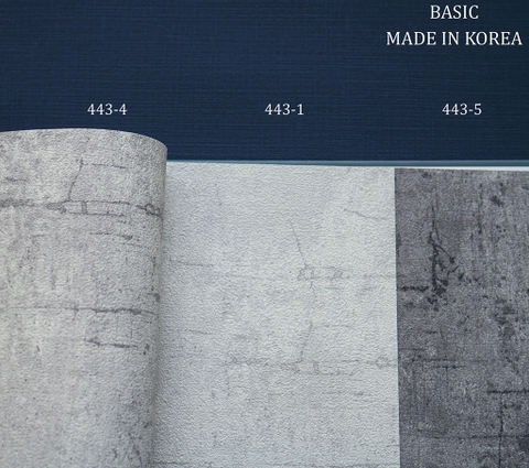 Giấy dán tường một màu Hàn Quốc Basic+ 443-4