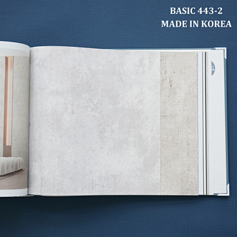 Giấy dán tường một màu Hàn Quốc Basic+ 443-2