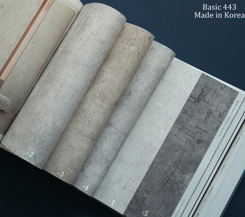 Giấy dán tường một màu Hàn Quốc Basic+ 443-3