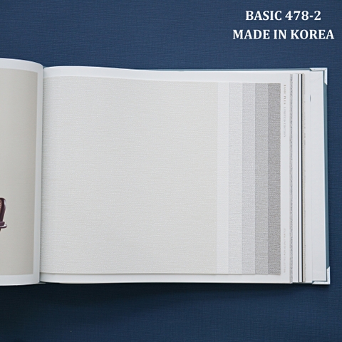 Giấy dán tường một màu Hàn Quốc Basic+ 478-2