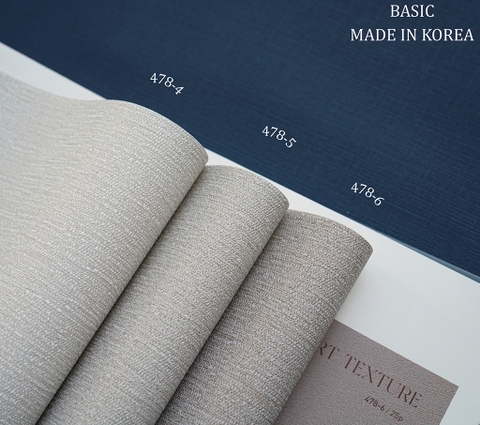 Giấy dán tường một màu Hàn Quốc Basic+ 478-6