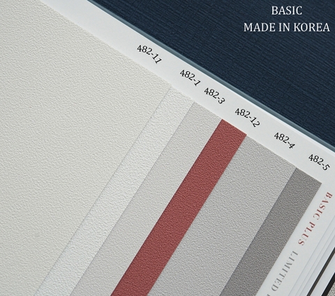 Giấy dán tường một màu Hàn Quốc Basic+ 482-1