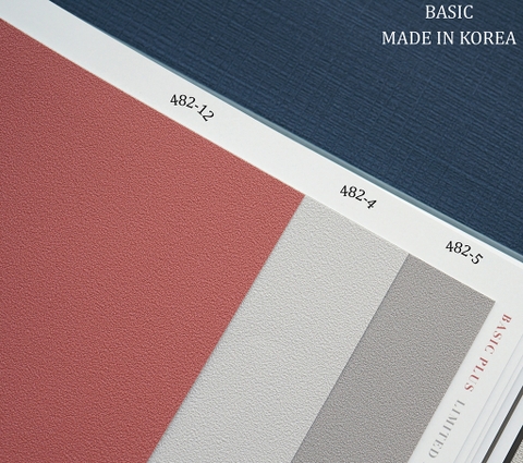 Giấy dán tường một màu Hàn Quốc Basic+ 482-12