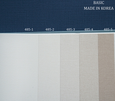 Giấy dán tường một màu Hàn Quốc Basic+ 485-4
