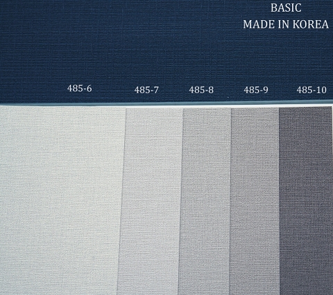 Giấy dán tường một màu Hàn Quốc Basic+ 485-7