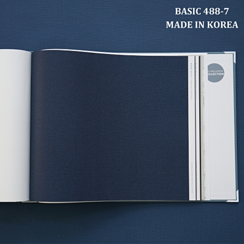 Giấy dán tường một màu Hàn Quốc Basic+ 488-7