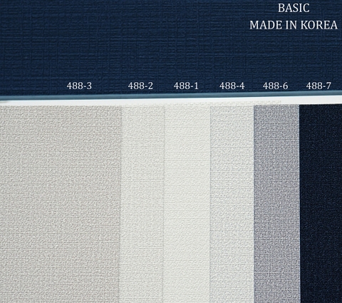 Giấy dán tường một màu Hàn Quốc Basic+ 488-2