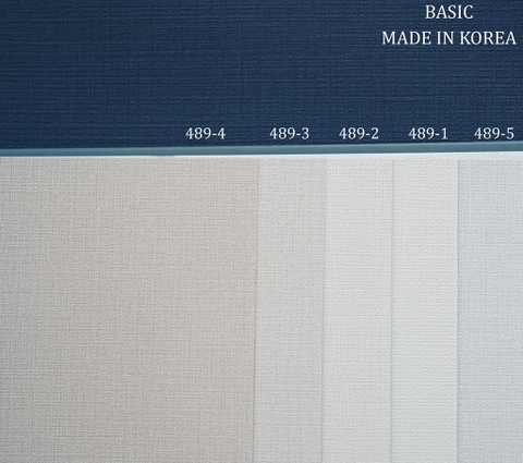 Giấy dán tường một màu Hàn Quốc Basic+ 489-2