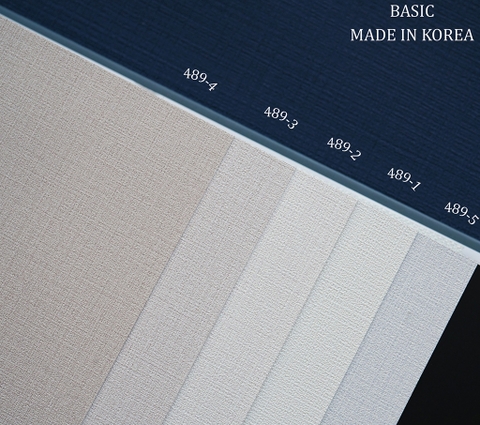 Giấy dán tường một màu Hàn Quốc Basic+ 489-1