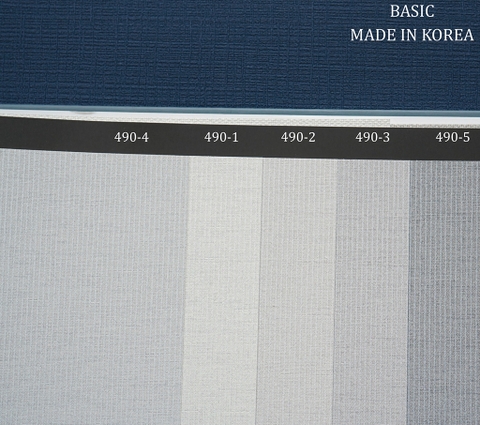 Giấy dán tường một màu Hàn Quốc Basic+ 490-3