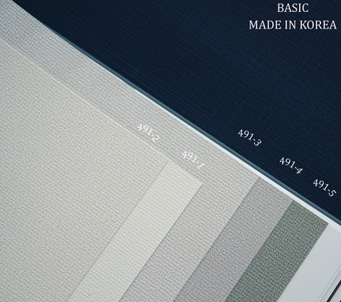 Giấy dán tường một màu Hàn Quốc Basic+ 491-3
