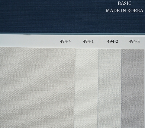Giấy dán tường một màu Hàn Quốc Basic+ 494-1