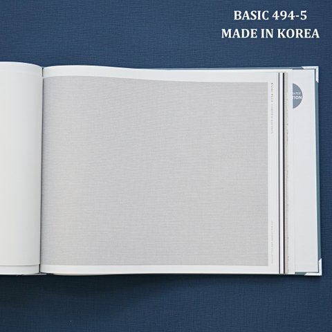 Giấy dán tường một màu Hàn Quốc Basic+ 494-5