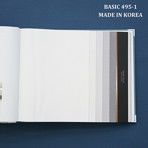 Giấy dán tường một màu Hàn Quốc Basic+ 495-1