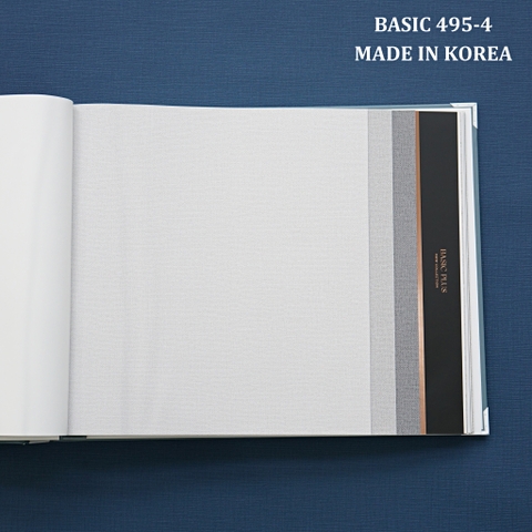 Giấy dán tường một màu Hàn Quốc Basic+ 495-4