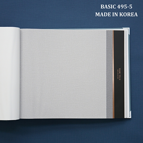 Giấy dán tường một màu Hàn Quốc Basic+ 495-5