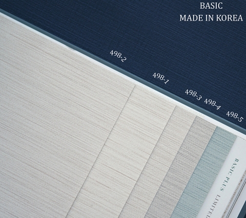 Giấy dán tường một màu Hàn Quốc Basic+ 498-4