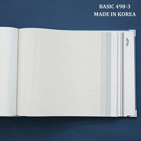 Giấy dán tường một màu Hàn Quốc Basic+ 498-3