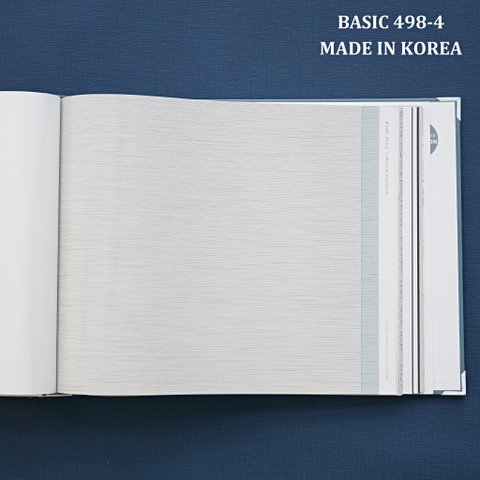 Giấy dán tường một màu Hàn Quốc Basic+ 498-4