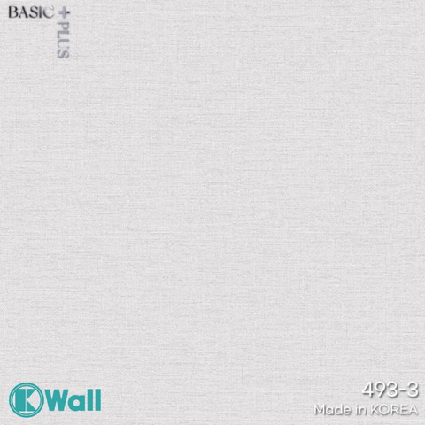 Giấy dán tường một màu Hàn Quốc Basic+ 493-3
