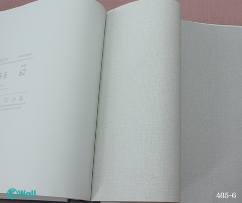 Giấy dán tường một màu Hàn Quốc Basic+ 485-6