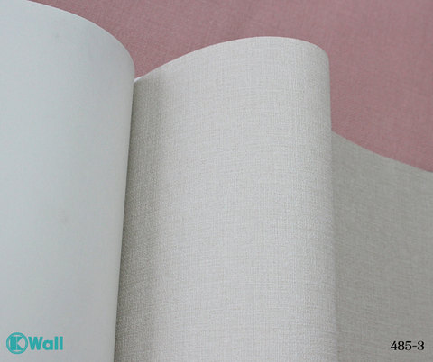 Giấy dán tường một màu Hàn Quốc Basic+ 485-3