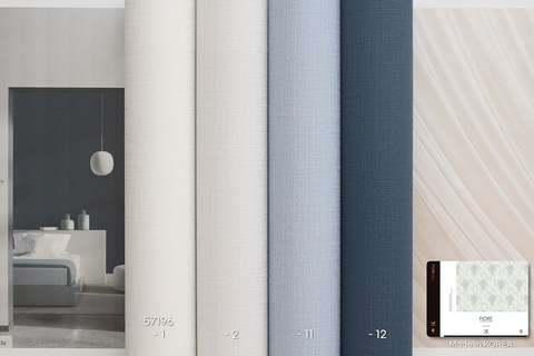 Giấy dán tường Hàn Quốc một màu Fiore 51796