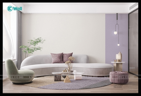 Giấy dán tường Hàn Quốc một màu Fiore 57200