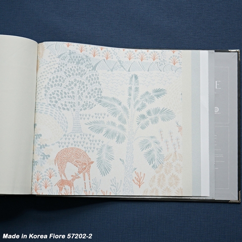 Giấy dán tường phòng trẻ em Fiore 57202