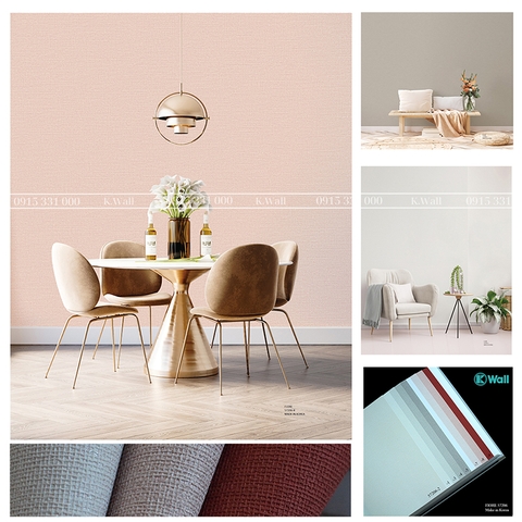 Giấy dán tường Hàn Quốc một màu Fiore 57206