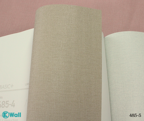 Giấy dán tường một màu Hàn Quốc Basic+ 485-5
