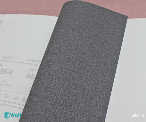 Giấy dán tường một màu Hàn Quốc Basic+ 485-10