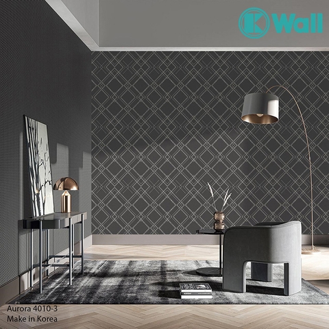 Giấy dán tường phòng ngủ Hàn Quốc Aurora 4010