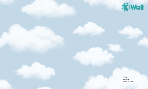 Giấy dán tường đám mây Hàn Quốc Fiore 81160