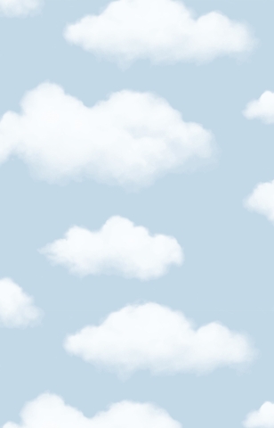 Giấy dán tường đám mây Hàn Quốc Fiore 81160