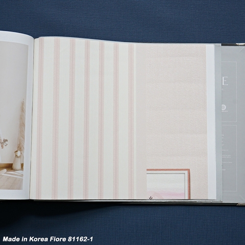 Giấy dán tường vân dọc Hàn Quốc Fiore 81162