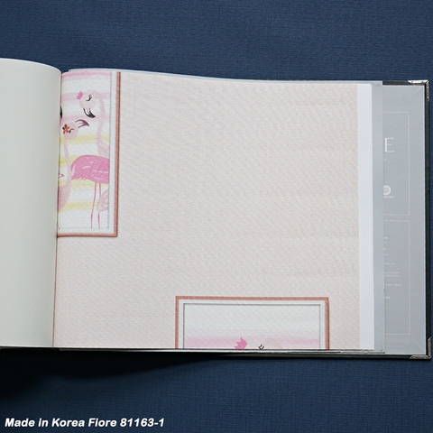 Giấy dán tường phòng bé gái Hàn Quốc Fiore 81163