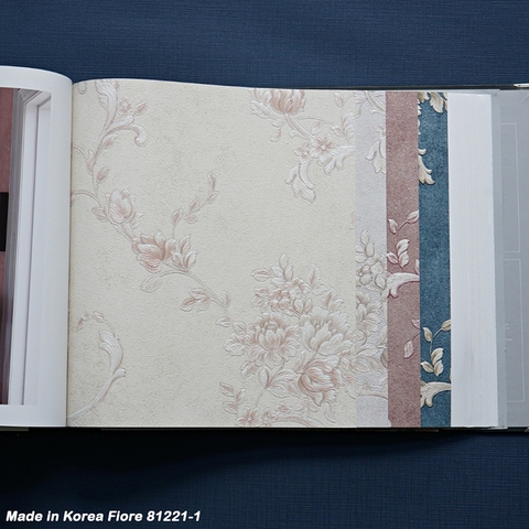 Giấy dán tường hình hoa Hàn Quốc Fiore 81221