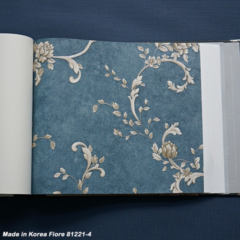 Giấy dán tường hình hoa Hàn Quốc Fiore 81221