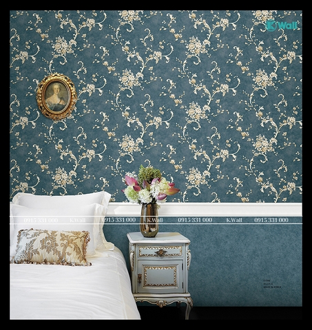 Giấy dán tường hình hoa Hàn Quốc Fiore 81221