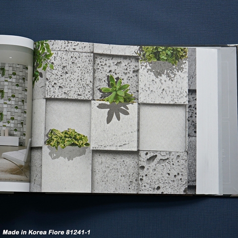 Giấy dán tường giả gạch Hàn Quốc Fiore 81241