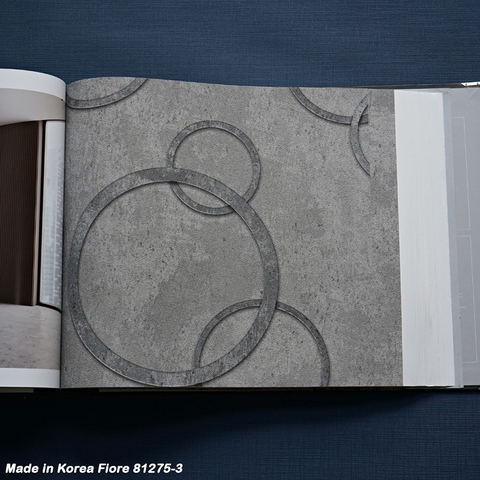 Giấy dán tường xi măng 3D Hàn Quốc Fiore 81275