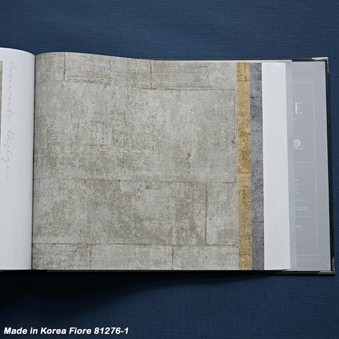 Giấy dán tường xi măng Hàn Quốc Fiore 81276