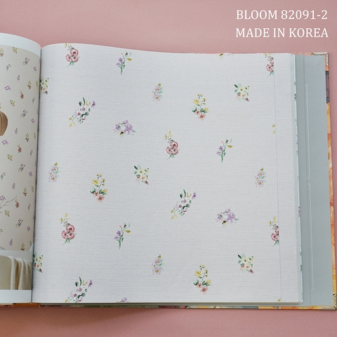 Giấy dán tường hoa Hàn Quốc Bloom 82091