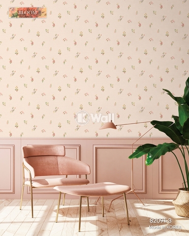 Giấy dán tường hoa Hàn Quốc Bloom 82091
