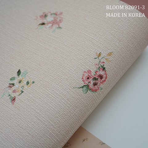 Giấy dán tường hoa Hàn Quốc Bloom 82091
