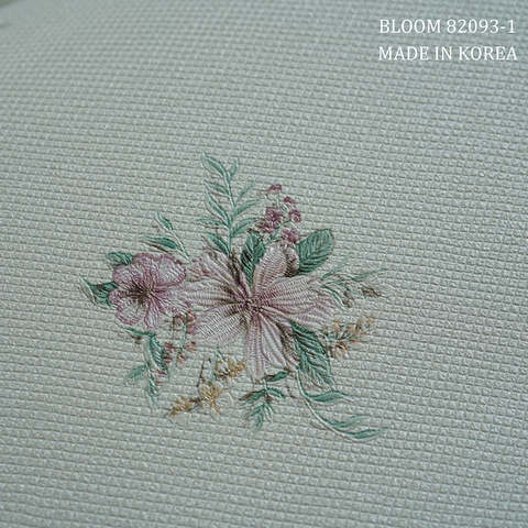 Giấy dán tường phòng khách Hàn Quốc Bloom 82093