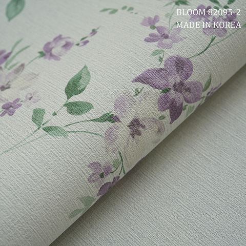 Giấy dán tường hoa Hàn Quốc Bloom 82095