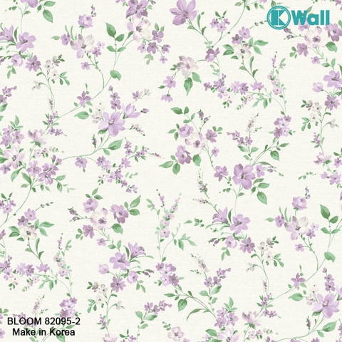 Giấy dán tường hoa Hàn Quốc Bloom 82095